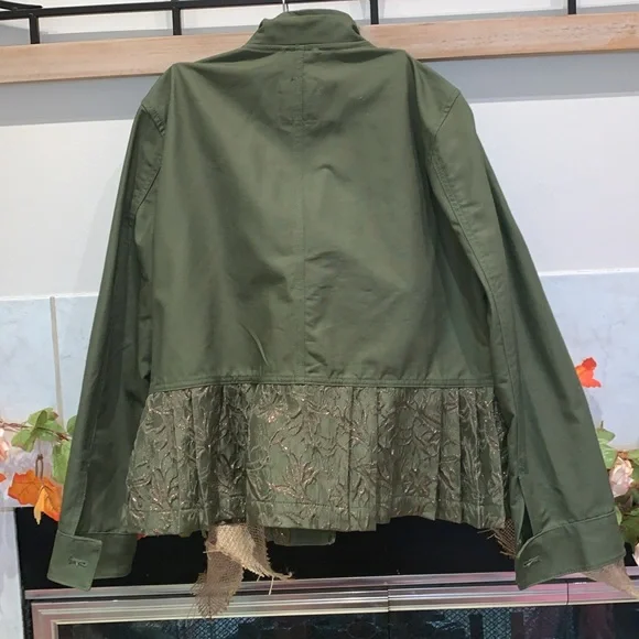 GAP Olive denim jacket FINAL PRICE!! - Picture 5 of 6